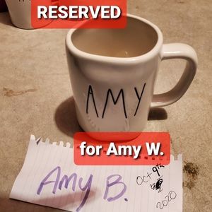 RESERVED FOR AMY W. : RD Amy Mug